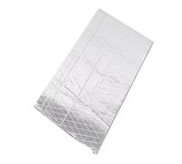 Insonorisé Heat Pad Tapis isolant thermique épais pour voiture, 5 mm, 8 mm, 10 mm, 50 x 30 cm, insonorisant, amortisseur de bruit de route(10mm Aluminum)