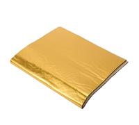 Insonorisé Heat Pad Tapis isolant thermique épais pour voiture, 5 mm, 8 mm, 10 mm, 50 x 30 cm, insonorisant, amortisseur de bruit de route(5mm Aluminum Gold)