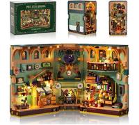 INSOON Kit de Construction Livre Magique Potion - Book Nook 990 Pièces avec Lumières LED, Décor DIY Cadeau Enfants & Adultes