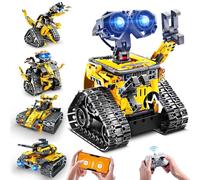 INSOON Robot Toys Kit de construction pour enfants, 520 pièces avec application et télécommande 3 en 1 Robot mural/robot ingénieur/dinosaure jouets STEM cadeau enfants de 6, 7, 8, 9, 10, 11, 12 ans et