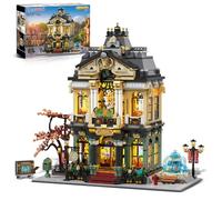 INSOON Schmuckladen - Jouet de construction avec lumière - 1933 pièces - Rues urbaines - Maison - Modèle de construction modulaire - Décoration d'intérieur - Boutique de bijoux - Blocs de serrage