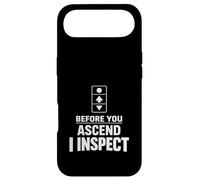Inspecteur d'ascenseur certifié Sécurité des inspecteurs d'ascenseurs Coque pour iPhone Air