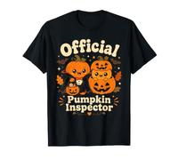 Inspecteur de Citrouille Officiel Mignon Halloween Dracula Tout-Petit T-Shirt