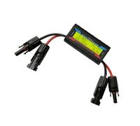 Inspecteur de courant compact 200 A Testeur de batterie de ventilation solaire Visualisation des données en direct Plan mince Transportable Photovoltaïque Power Tester