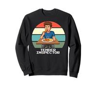 Inspecteur des tendres, tendres de Poulet Amusants, I Love Tenders Sweatshirt