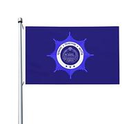 Inspecteur Général De La Police Drapeaux Décoratifs D'Extérieur 90X150Cm Résistant Aux Intempéries Drapeaux De Jardin Avec Œillets Bannière De Jardin Pour Toutes Les Saisons Décoration Maison