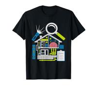 Inspecteur Maison Inspection en Habitation Immobilier T-Shirt