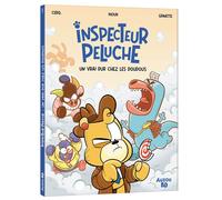 Inspecteur Peluche - Tome 1 Un vrai dur chez les doudous - Gaëtan Le Cose - Auzou Philippe Eds - broché - Bande dessinée jeunesse