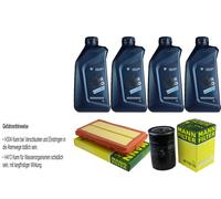 Inspection Set 4L Pour BMW Huile TWINPOWER 5W-30 MANN-FILTER 3ER E30 64030094