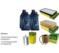 Inspection Set 4L pour BMW Huile Twinpower 5W-30 Mann-Filter 5er E34 64030202
