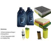 Inspection Set 5L Pour BMW Huile TwinPower 5W-30 MANN-FILTER F21 1ER 64030223