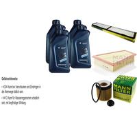 Inspection Set 5L Pour BMW Huile TWINPOWER 5W-30 MANN-FILTER X1 E84 64030495