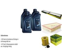 Inspection Set 5L Pour BMW Huile TwinPower 5W-30 MANN-FILTER X1 E84 64030536