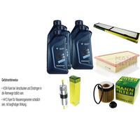 Inspection Set 5L Pour BMW Huile TwinPower 5W-30 MANN-FILTER X1 E84 64030689