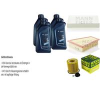 Inspection Set 5L Pour BMW Huile TwinPower 5W-30 MANN-FILTER Z4 E89 64030572