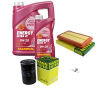 Inspection Set 6 L MANNOL Energy Ultra JP 5W-20 Pour BMW E30 325i 318i 2.7