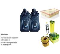 Inspection Set 6 L pour BMW Huile Twinpowerturbo 5W-30 5er F10 X1 E84 10960196