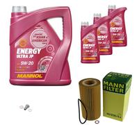 Inspection Set 8 L MANNOL Energy 5W-20 Pour BMW E31 850iCi 840i 850 CSi E38 740i