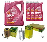 Inspection Set 8 L MANNOL Energy 5W-20 Pour BMW E32 735i iL 730i E34 535i 530i