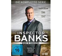 INSPECTOR BANKS-MORD IN YORKSHIRE KOMPLETTE SERIE 5 STAFFELN 10 DVD NEUF