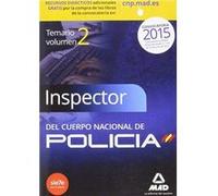 Inspector Cuerpo Nacional Policia. Temario 2 Vv Aa (Auteur)