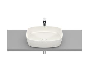 Inspira soft vasque à poser sans trop plein en fineceramic 37x50 beige - ROCA A327500650