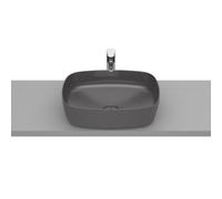 Inspira soft vasque à poser sans trop plein en fineceramic 37x50 onyx - ROCA A327500640