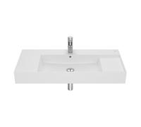 Inspira square lavabo unik 1000x490 blanc mat - ROCA A32752A620