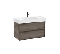 Inspira unik 2 tiroirs 1000x490mm magnolia - ROCA A851992556