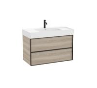 Inspira unik 2 tiroirs 1000x490mm pin blanc - ROCA A851992546