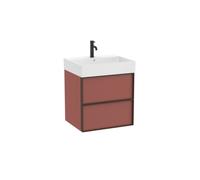 Inspira unik 2 tiroirs 600x490mm terracotta mat - ROCA A851990552