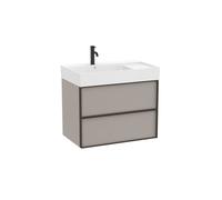 Inspira unik 2 tiroirs 800x490mm gris mat - ROCA A851991510