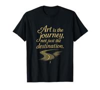 Inspiration Art Journey Calligraphie Road Graphic Design T-Shirt