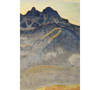 Inspiration by Great Masters - Ferdinand Hodler Notebook: Dents du Midi from Champéry (1918): Daily Planner · Goals, To-Dos & Notes · 6×9 inch (A5) · 64 Pages