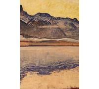 Inspiration by Great Masters - Ferdinand Hodler Notebook: Lake Thun and the Stockhorn Mountains (c. 1913): Daily Planner · Goals, To-Dos & Notes · 6×9 inch (A5) · 64 Pages