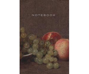 Inspiration by Great Masters - Henri Fantin-Latour Notebook: Still Life with Peaches and Grapes (1896): Daily Planner · Goals, To-Dos & Notes · 6×9 inch (A5) · 64 Pages