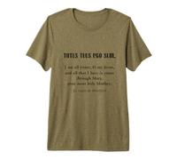 Inspiration catholique de Saint Louis de Montfort T-Shirt Haut de Gamme