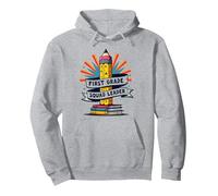 Inspiration de Chef d'équipe de 1ère année pour Enseignants Sweat à Capuche, Unisexe pour Adultes, Gris Chiné, M