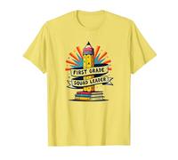 Inspiration de Chef d'équipe de 1ère année pour Enseignants T-Shirt, Homme, Citron, XXL