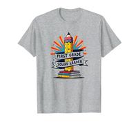 Inspiration de Chef d'équipe de 1ère année pour Enseignants T-Shirt, Homme, Gris Chiné, XXL
