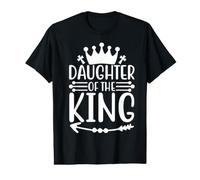Inspiration de la Fille du Roi Couronne chrétienne T-Shirt Graphique avec Valeur