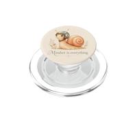 Inspiration de l'esprit de Course d'escargots Mignons PopSockets PopGrip pour MagSafe