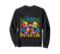 Inspiration des pièces du puzzle Mama Autism Awareness Coquette Now Sweatshirt