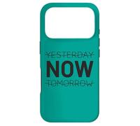 Inspiration du Message Positif « Hier Maintenant Demain » 2026 Coque pour iPhone 17 Pro