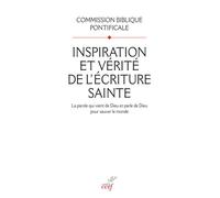 Inspiration et verite de l'ecriture sainte - COM BIBLIQ PONTIFIC - Cerf - broché - Essai