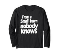 Inspiration « from a Small Town Nobody Knows, Humble Roots » Manche Longue