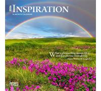 Inspiration | Mini calendrier mural mensuel 2026 17,8 x 35,6 cm (suspendu) | BrownTrout | Citations de motivation pour la famille