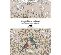 Inspiration nature - Les coloriages de Monsieur Papier - Monsieur Papier - Eyrolles - broché - Livre-jeu