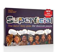 Inspiration Play Jeu de fête superficiel pour adultes - Le jeu profond pour les personnes peu profondes - Jeux de fête hilarants uniques pour 18 ans et plus, 2 à 10 joueurs