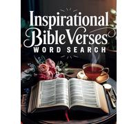 Inspirational Bible Verses Word Search: A Christian Puzzle Book that inspires, motivates, and uplifts spirituality